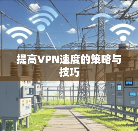 提高VPN速度的策略与技巧 提高VPN速度的策略与技巧