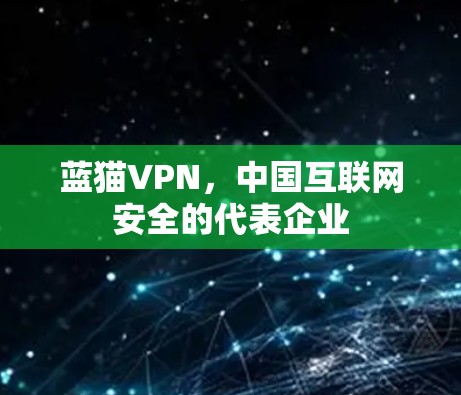 蓝猫VPN，中国互联网安全的代表企业