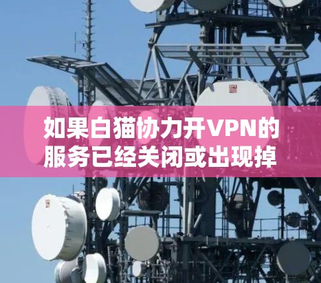 如果白猫协力开VPN的服务已经关闭或出现掉线问题，建议您尝试以下步骤
