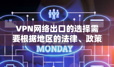 VPN网络出口的选择需要根据地区的法律、政策以及用户所在国家的具体规定来决定。以下是一些常见的情况和注意事项