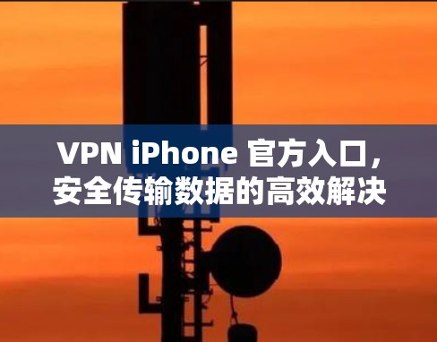 VPN iPhone 官方入口,安全传输数据的高效解决方案 VPN iPhone 官方入口,安全传输数据的高效解决方案