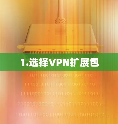 1.选择VPN扩展包 1.选择VPN扩展包