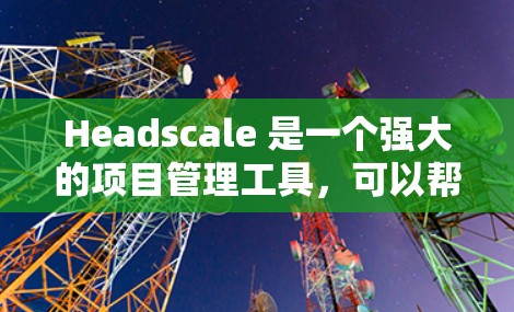 Headscale 是一个强大的项目管理工具，可以帮助你高效管理团队、任务和项目。以下是一些基本的配置指南，帮助你更好地使用 Headscale