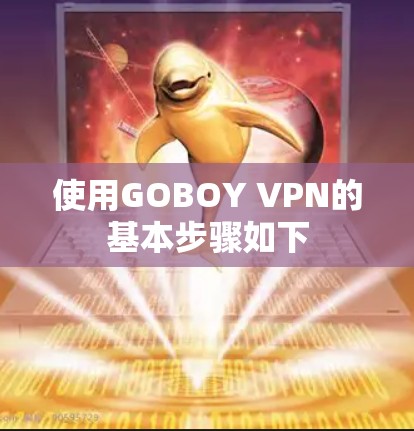 使用GOBOY VPN的基本步骤如下